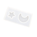 Translucent Silicone Mould Moon Star Shape Fondant Decoration Cake Baking Chocolate Sugar Mold Tools DIY Handmade Crafts