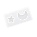 Translucent Silicone Mould Moon Star Shape Fondant Decoration Cake Baking Chocolate Sugar Mold Tools DIY Handmade Crafts