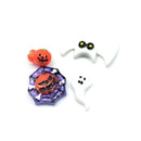 16 Pieces Lots Mixed DIY Flatbacks Resin Flat Back Pumpkin, Ghost, Devil, Bat, Spider Web Halloween Cabochon Buttons Scrapbooking Charm DIY Embellishment Craft Making