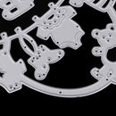 Die-Cuts Baby Coat Hanger Carbon Steel Metal Cutting Dies Embossing Stencil Template DIY Scrapbooking Dies For Baby Shower Card Making Album Decoration