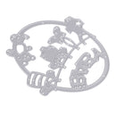 Die-Cuts Baby Coat Hanger Carbon Steel Metal Cutting Dies Embossing Stencil Template DIY Scrapbooking Dies For Baby Shower Card Making Album Decoration