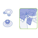 8 Pieces Plastic Clear Bed Sheet Quilt Cover Non-Slip Fixed Buckle Anti-Move Buckle Fixer Fasteners Accessories