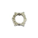 50 Pieces Tibetan Silver Metal Bead Frames Charms 16 x 12 mm 1.2mm Holes Spacer Beads DIY Findings for Jewelry Making