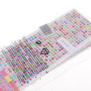 6ps Bling Rhinestone Stickers Rhinestone Sticker Sheets for Scrapbooking DIY