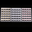 6 Sheets Kraft paper Photo Mounting Sticker Corner Stickers For Scrapbooking Album Photo Corners Scrapbooks Memory Books Separate Piece 2x2cm Total 144 Pieces