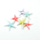 20 Pieces Lots Mixed DIY Flatbacks Resin Flat Back Mermaid tail shell starfish Cabochon Buttons Scrapbooking Slime Charm DIY Embellishment Craft