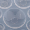 82mm Silicone Domed Cabochon Mold Mould Resin Casting For Jewelry Making
