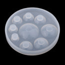 82mm Silicone Domed Cabochon Mold Mould Resin Casting For Jewelry Making