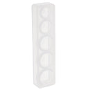 1 Set /5 Size Semisphere Clear White Silicone Diamond Pendants Mold DIY Jewelry Resin Moulds Epoxy Molding Tools Cake Candy Moulds