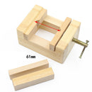 Wood Table Bench Vise Hobby Small Jewelry Engraving Vice Clamp Repair Tool