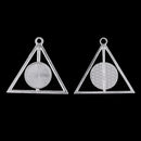 20x Tray Cabochon Bezel Setting Pendant Base Cabochon Frame Charm Accs 16mm