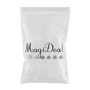 6 Pieces Earrings Ear Studs Pins with Loop Earring Findings for Jewelry Making DIY Womens Earrings 10mm