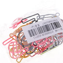 26 Pieces Multicolors Creative Paper Clips, Smooth ,Metal Wire Upper Case English Letter Alphabet Shaped for Office Supplies School Student Art Supply