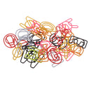 26 Pieces Multicolors Creative Paper Clips, Smooth ,Metal Wire Upper Case English Letter Alphabet Shaped for Office Supplies School Student Art Supply