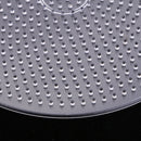 3 Piece 15cm Large Round Fuse Beads Boards Clear Plastic Pegboards Peg Board for Kids DIY Craft Educational Toys