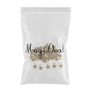 50 Pieces Starfish Charms Jewelry Pendants Connectors For Bracelets Necklace