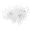 100 Pieces Round Ball Ear Hook White K Plated Earring Flattening Line French Earring Hooks Jewelry Fittings Findings