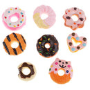 20 Pieces Lots Mixed DIY Flatbacks Resin Flat Back Kawaii Doughnut Sweets Cabochon Buttons Scrapbooking Slime Charm DIY Embellishment Phone Craft