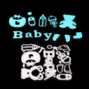 DIY Baby Accessories Metal Cutting Dies Stencils Template Mould for DIY Scrapbook Photo Album Paper Craft Baby Shower Card Making