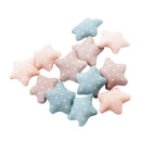 12 Pieces Korean Style Padded Star Fabric Patches Appliques Sewing / Glue on Baby Girls Hair Bow Clips Accessories Clothing Shoes Decorations