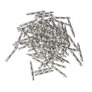 100 Pieces Alloy Tibetan Silver Straight Bar Connectors Jewelry Making Findings Charms Accessories for DIY Craft 22x3mm