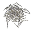 100 Pieces Alloy Tibetan Silver Straight Bar Connectors Jewelry Making Findings Charms Accessories for DIY Craft 22x3mm