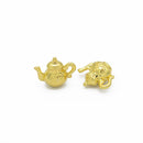 15pcs Multicolor Teapot Word Plate Charms Pendants Garment Bags Accessories