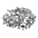 150Pcs 10/5mm Metal Flower Spacer Bead Caps Fashion Jewelry Findings Crafts