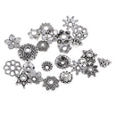 150Pcs 10/5mm Metal Flower Spacer Bead Caps Fashion Jewelry Findings Crafts