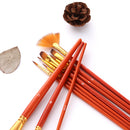 10Pcs Art Paint Brushes Sets for Watercolor,Acrylics,Oil and Face Painting