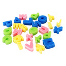 Full Alphabet Foam Sponge 26 Lowercase Letters Kindergarten Teaching Tools
