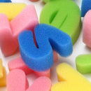 Full Alphabet Foam Sponge 26 Lowercase Letters Kindergarten Teaching Tools