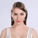 10Pcs Drop Earrings With Stylish Glass Hollow Drop Earrings Jewelry Fingings