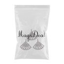 3x Shell Rhinestone Charms For DIY Necklace Bracelet Earrings Jewelry Making