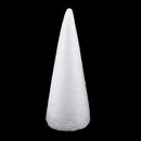 3Pcs Cone Shaped Styrofoam Foam Ornaments For Handmade DIY Modelling Crafts