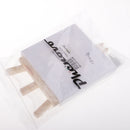 3''x3'' Mini Canvas & Easel Set for Painting Craft Drawing Wedding Table Numbers Hobby Craft Tools, Natural Wooden Easels and Blank Canvas