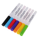 7 Pieces Fabric Markers Pen Set Permanent Art Marker for Textile Fabric Painting, Clothes, Canvas, Bag, Shirts, Shoes, Non-Toxic Paint Kids-Safe