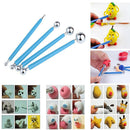 Pro Polymer Clay Tools, 23 Pieces Modeling Clay Tools, Wooden clay tools, Wooden handle ball stylus, rubber pens, metal ball stylus, plastic stylus