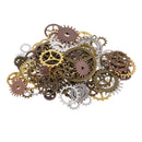 100g/Pack Punk Style Alloy Mechanical Gear Pendant DIY Jewelry Making Charms for DIY Necklace Bracelet Earrings Jewelry