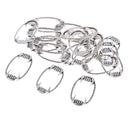 20pcs Antique Silver Halloween Charms Pendants DIY Jewelry Making Decoration 36x21mm