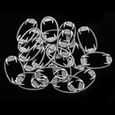 20pcs Antique Silver Halloween Charms Pendants DIY Jewelry Making Decoration 36x21mm