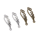 20 Pcs Mixed Hollow Angel Wing Charms Pendants Bookmark DIY Necklace Jewelry