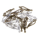 20 Pcs Mixed Hollow Angel Wing Charms Pendants Bookmark DIY Necklace Jewelry