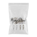 20 Pcs Mixed Hollow Angel Wing Charms Pendants Bookmark DIY Necklace Jewelry