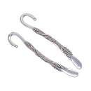 6Pcs/Lot Tibetan Silver Alloy Mermaid Bookmarks Book Label Jewelry Findings