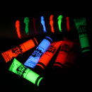 7 Colors UV Neon Glow Face & Body Paint Kit Blacklight Reactive Fluorescent Paint Safe, Washable, Non-Toxic, for cosplay, Halloween make up, fancy