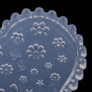 Silicone Fashion Durable 3D Acrylic Mold Flower Mould Nail Art Template DIY Decoration Design UV GEL Acrylic Powder Mold Tools