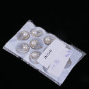 10pieces Champagne Gold Alloy Pearl Crystal Craft Charms For DIY Jewelry Making Craft Drop Shape Pendants 19x12mm