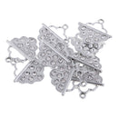 10 Pcs Rhinestone Alloy Charms Pendants DIY Earring Bracelet Jewelry Makings
