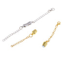 2x Jewelry Making Magnetic Hooks Lobster Clasps Necklace Bracelet With Chain